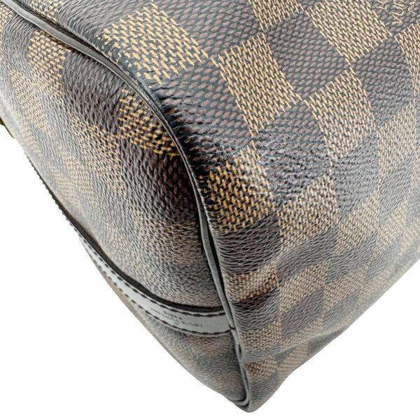 LOUIS VUITTON Speedy 30 Bandouliere Damier Ebene Shoulder Bag Brown