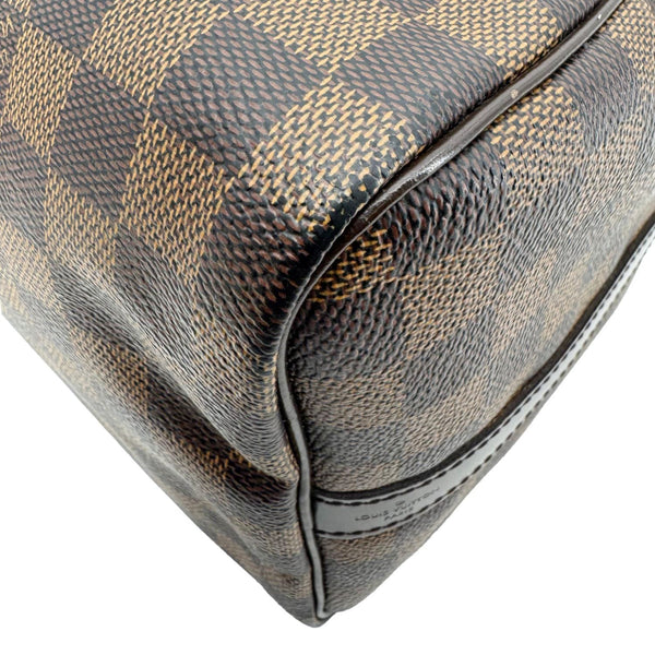 LOUIS VUITTON Speedy 30 Bandouliere Damier Ebene Shoulder Bag Brown