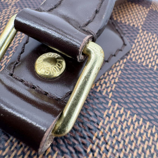 LOUIS VUITTON Speedy 30 Bandouliere Damier Ebene Shoulder Bag Brown