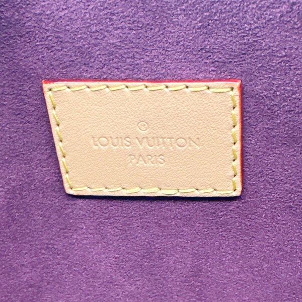 LOUIS VUITTON CarryAll MM Pochette Monogram Canvas Wristlet Brown