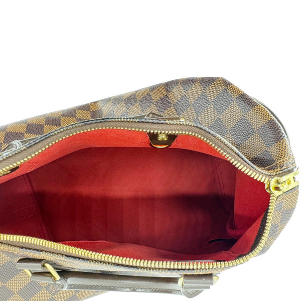 LOUIS VUITTON Speedy 30 Bandouliere Damier Ebene Shoulder Bag Brown