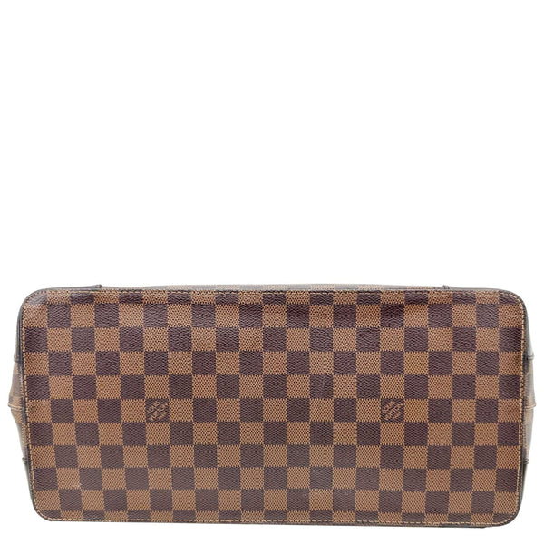LOUIS VUITTON Hampstead MM Damier Ebene Shoulder Bag Brown