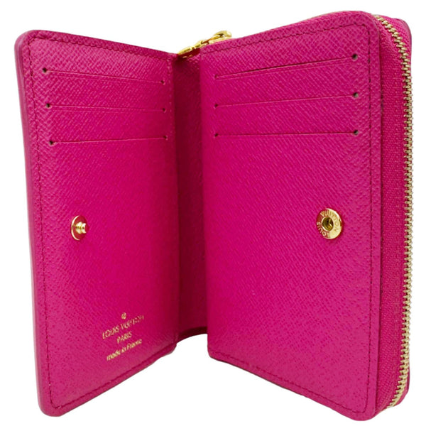 LOUIS VUITTON Lou Fall for You Monogram Canvas Wallet Fuchsia