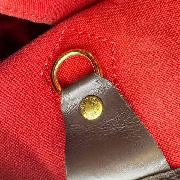 LOUIS VUITTON Speedy 30 Damier Ebene Satchel Bag Brown