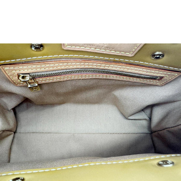 LOUIS VUITTON Perle Reade PM Monogram Vernis Tote Bag Gold