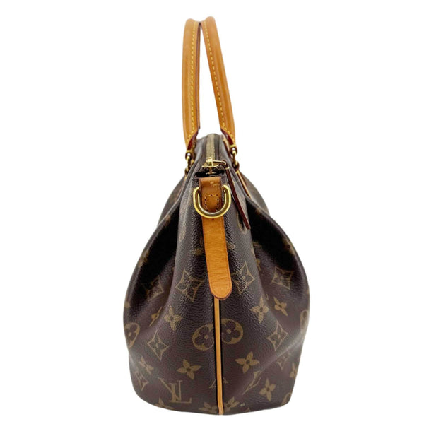 LOUIS VUITTON Turenne PM Monogram Canvas Shoulder Bag Brown