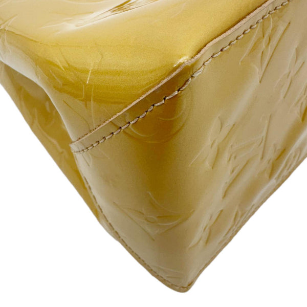 LOUIS VUITTON Perle Reade PM Monogram Vernis Tote Bag Gold