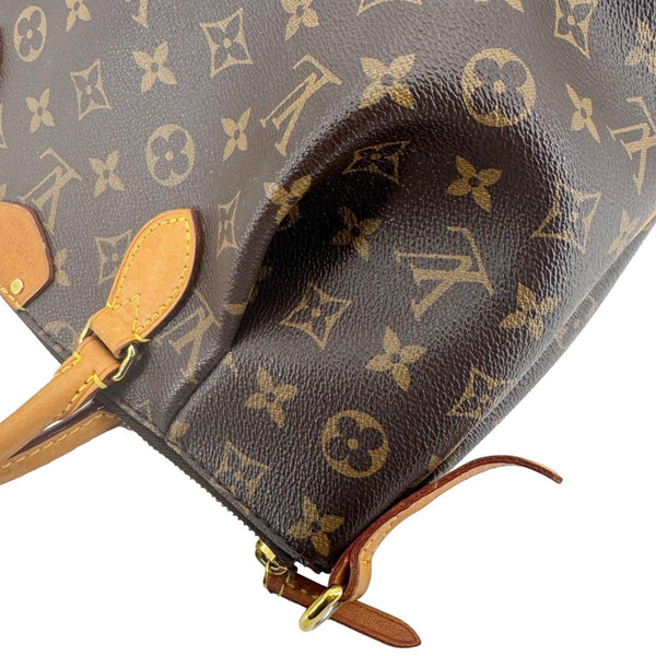LOUIS VUITTON Turenne PM Monogram Canvas Shoulder Bag Brown