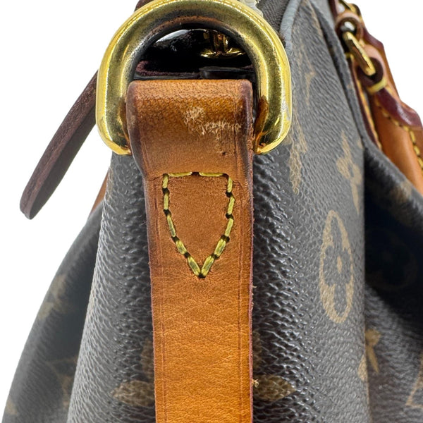 LOUIS VUITTON Turenne PM Monogram Canvas Shoulder Bag Brown