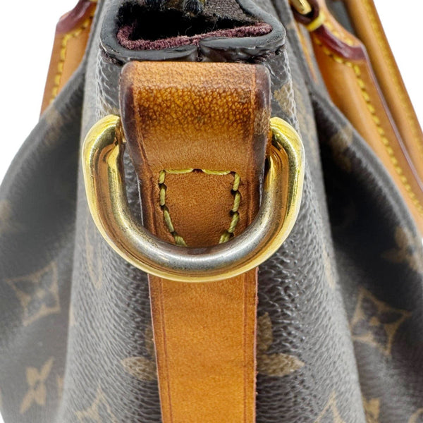 LOUIS VUITTON Turenne PM Monogram Canvas Shoulder Bag Brown