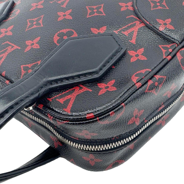 LOUIS VUITTON Dora BB Monogram Infrarouge Shoulder Bag Red