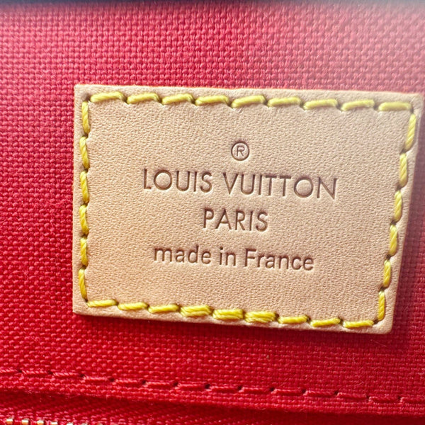 LOUIS VUITTON Sac Plat BB Monogram Canvas Crossbody Bag Brown