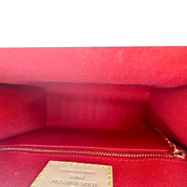 LOUIS VUITTON Sac Plat BB Monogram Canvas Crossbody Bag Brown