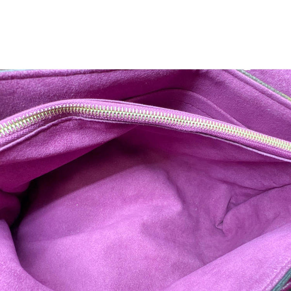 Louis Vuitton LOUIS VUITTON Pallas Chain Monogram Canvas Crossbody Bag Aurore