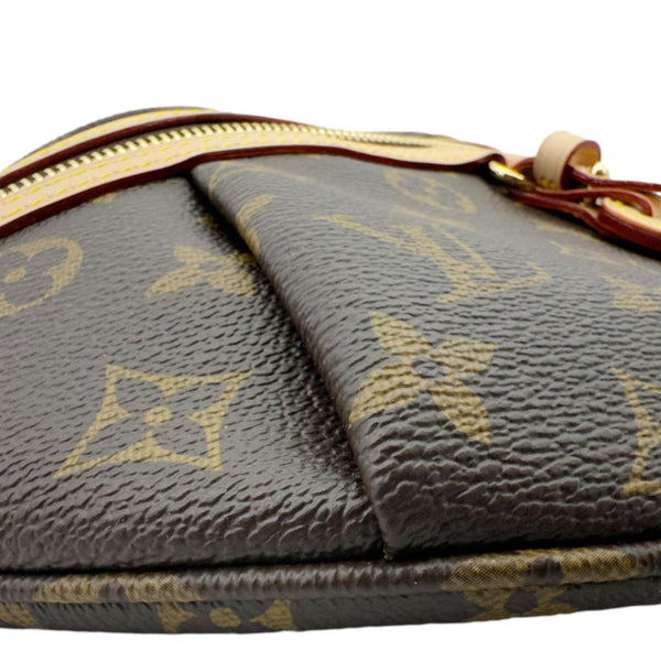 LOUIS VUITTON High Rise Monogram Canvas Bumbag Brown