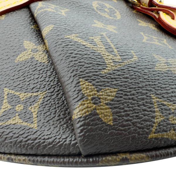 LOUIS VUITTON High Rise Monogram Canvas Bumbag Brown