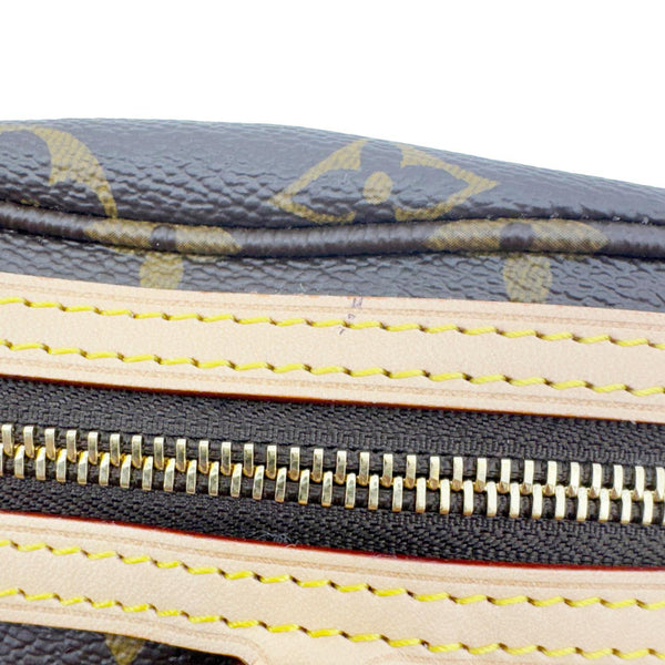 LOUIS VUITTON High Rise Monogram Canvas Bumbag Brown