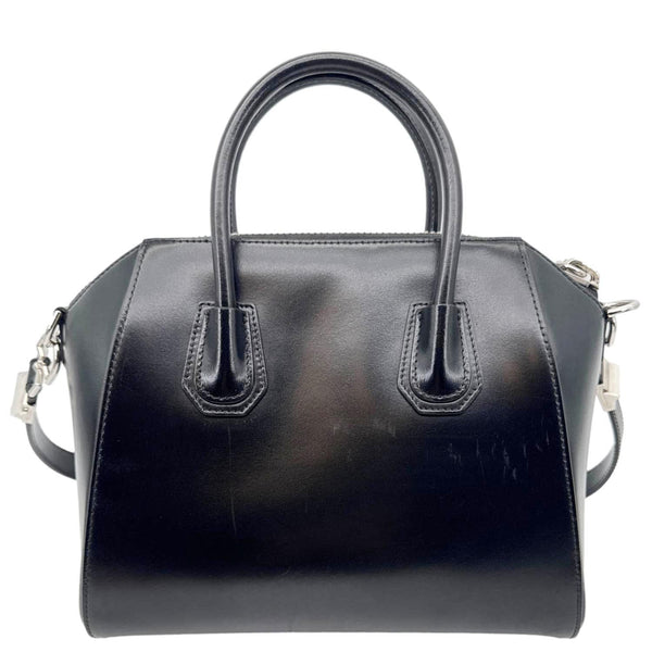 Givenchy Antigona Leather Satchel Shoulder Bag Black