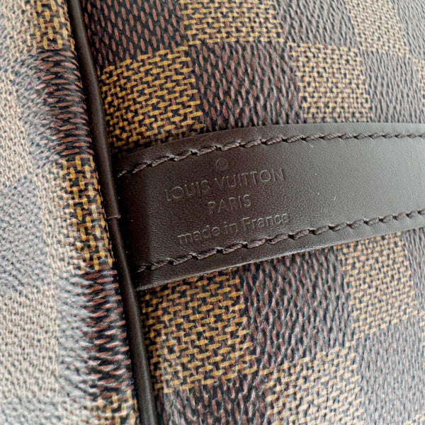 LOUIS VUITTON Speedy 30 Bandouliere Damier Ebene Shoulder Bag Brown