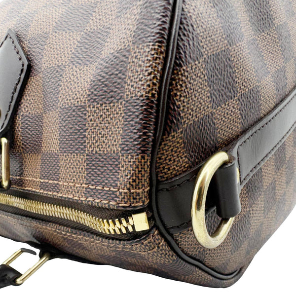 LOUIS VUITTON Speedy 30 Bandouliere Damier Ebene Shoulder Bag Brown