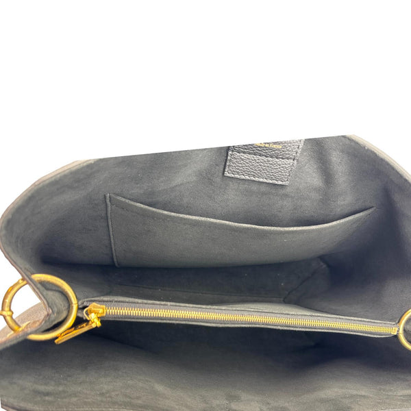 LOUIS VUITTON LV Riverside Damier Ebene Satchel Bag Brown