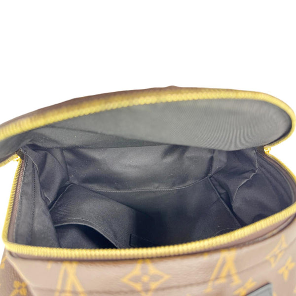 LOUIS VUITTON Palm Springs MM Monogram Canvas Backpack Brown