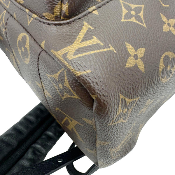 LOUIS VUITTON Palm Springs MM Monogram Canvas Backpack Brown