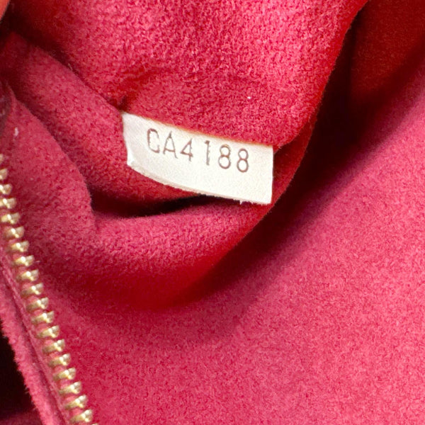 LOUIS VUITTON Cluny BB Monogram Canvas Shoulder Bag Maroon