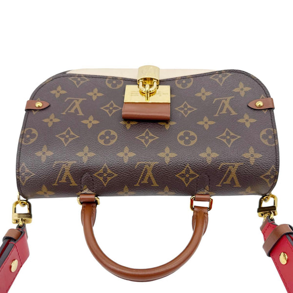 LOUIS VUITTON Vaugirard Monogram Canvas Shoulder Bag Brown