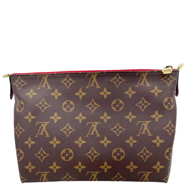 LOUIS VUITTON Pallas Beauty Case Monogram Canvas Pouch Cherry Red