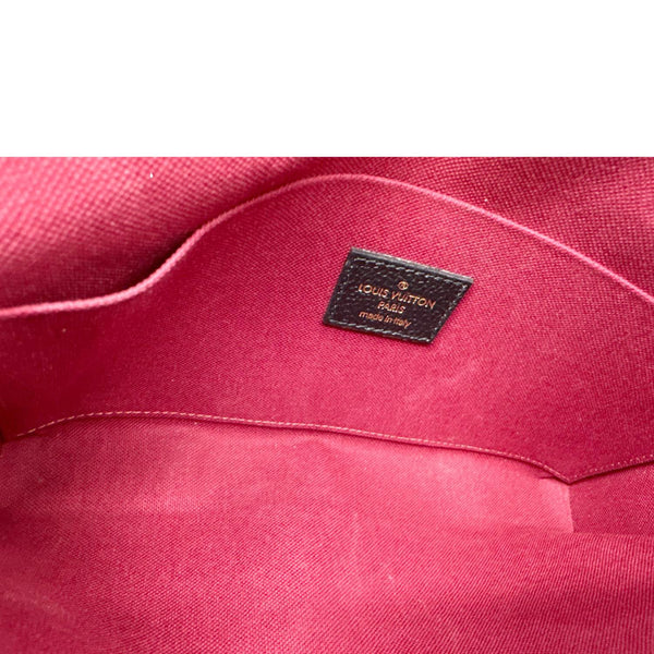 LOUIS VUITTON Felicie Pochette Monogram Empreinte Crossbody Bag Black