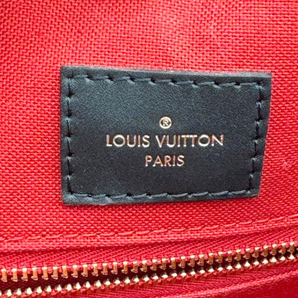 LOUIS VUITTON Onthego MM Giant Monogram Reverse Canvas Tote Bag Brown