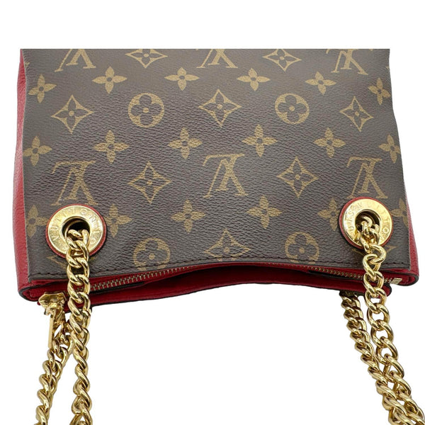 LOUIS VUITTON Surene MM Monogram Canvas Shoulder Bag Cherry