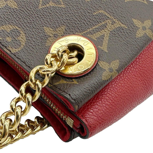 LOUIS VUITTON Surene MM Monogram Canvas Shoulder Bag Cherry