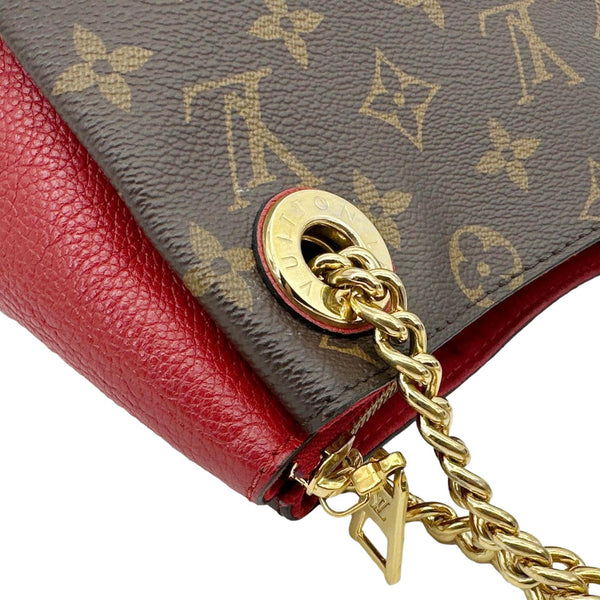 LOUIS VUITTON Surene MM Monogram Canvas Shoulder Bag Cherry