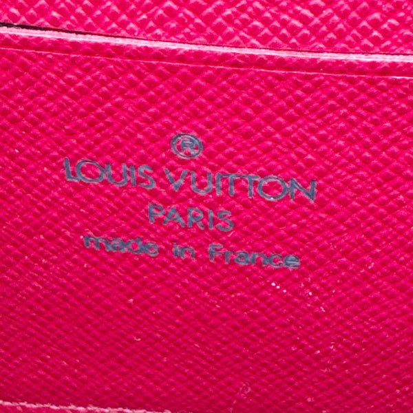 LOUIS VUITTON Monogram Cerises Zippy Wallet Brown