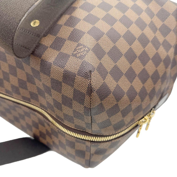 LOUIS VUITTON Beaubourg MM Weekender Damier Ebene Shoulder Bag Brown