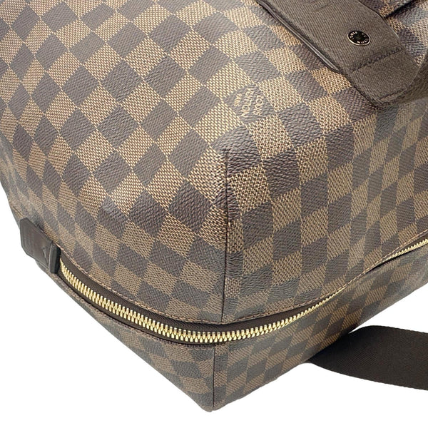 LOUIS VUITTON Beaubourg MM Weekender Damier Ebene Shoulder Bag Brown