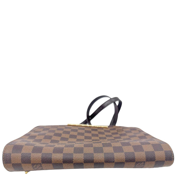 LOUIS VUITTON Hoxton GM Damier Ebene Crossbody Bag Brown