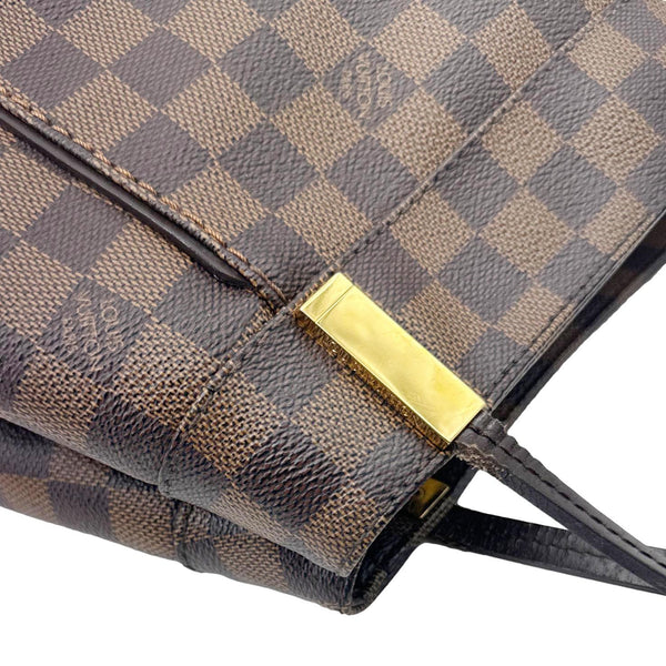 LOUIS VUITTON Marylebone GM Damier Ebene Shoulder Bag Brown