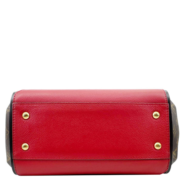 LOUIS VUITTON Kimono MM Monogram Canvas Tote Bag Red