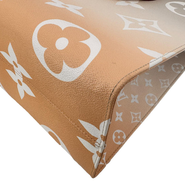 LOUIS VUITTON Onthego GM By The Pool Canvas Tote Bag Brume