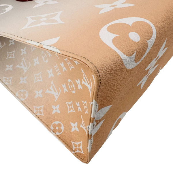 LOUIS VUITTON Onthego GM By The Pool Canvas Tote Bag Brume