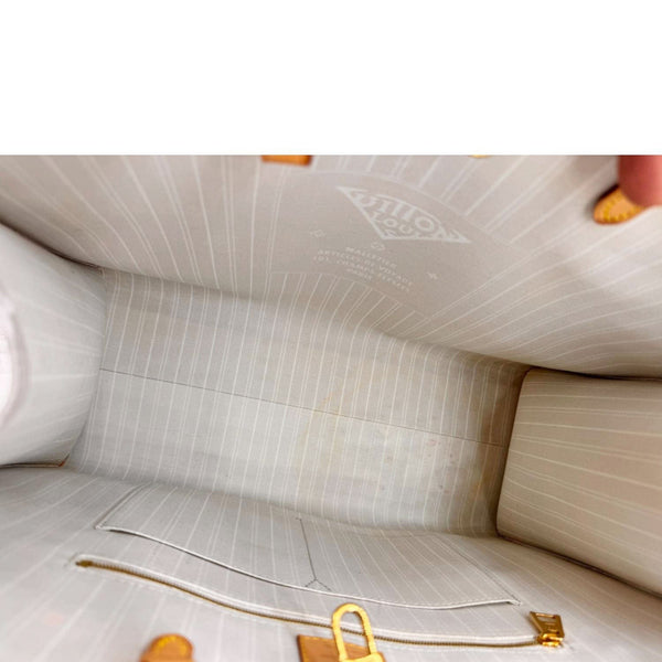 LOUIS VUITTON Onthego GM By The Pool Canvas Tote Bag Brume