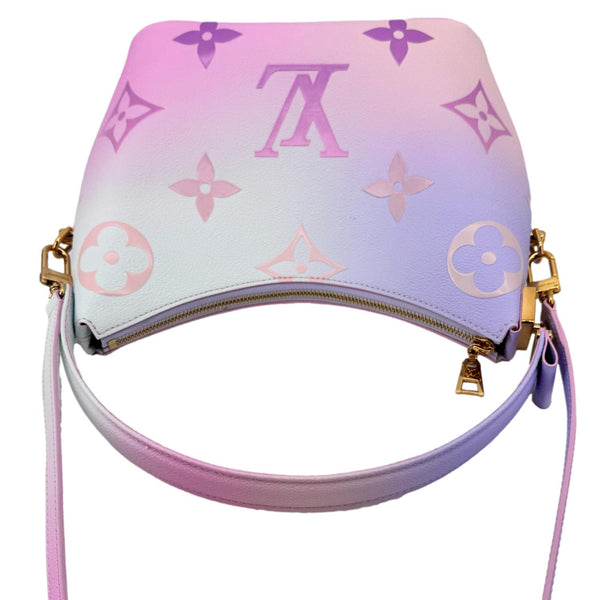 LOUIS VUITTON Marshmallow PM Giant Monogram Spring In The City Hobo Bag Sunrise Pastel