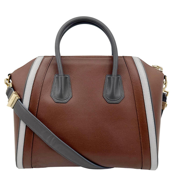 GIVENCHY Antigona Medium Leather Satchel Bag Tricolor