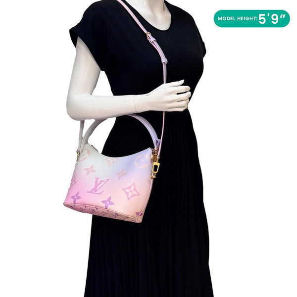 LOUIS VUITTON Marshmallow PM Giant Monogram Spring In The City Hobo Bag Sunrise Pastel