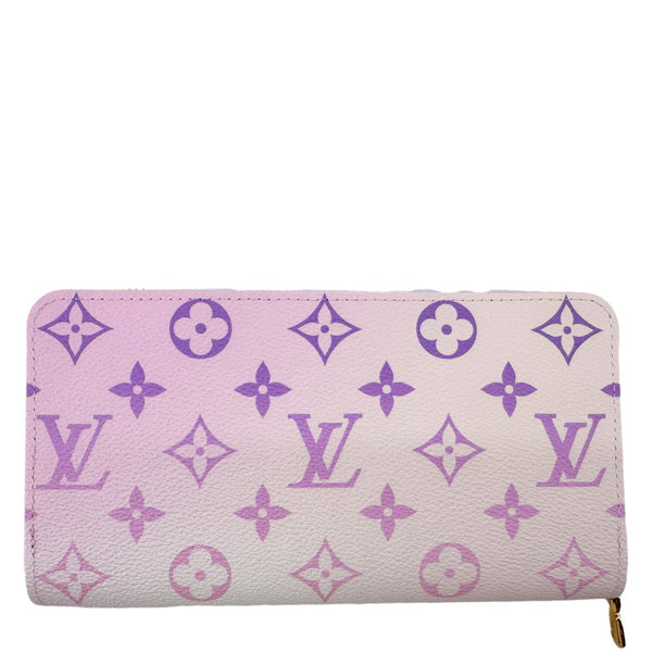 LOUIS VUITTON Monogram Giant Spring In The City Zippy Wallet Sunrise Pastel