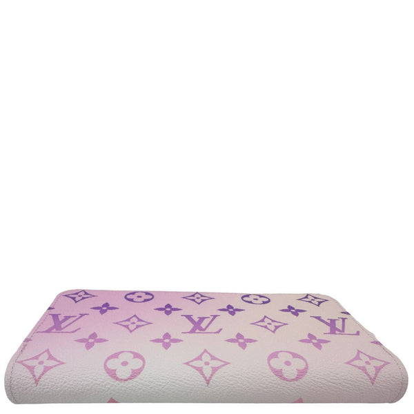 LOUIS VUITTON Monogram Giant Spring In The City Zippy Wallet Sunrise Pastel