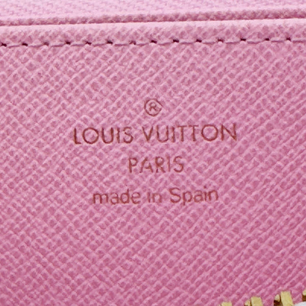 LOUIS VUITTON Monogram Giant Spring In The City Zippy Wallet Sunrise Pastel